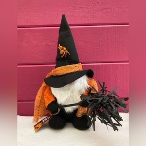 Halloween Decor bean bag gnome new 15”